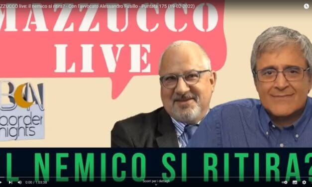 MAZZUCCO live: il nemico si ritira?