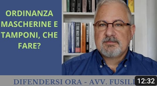 ORDINANZA MASCHERINE E TAMPONI, CHE FARE?