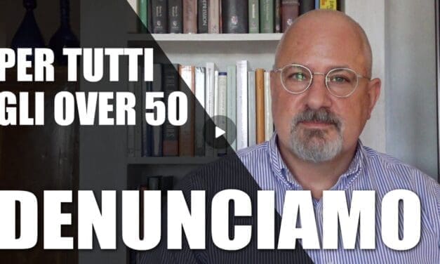 Gli OVER 50 denunciano il governo