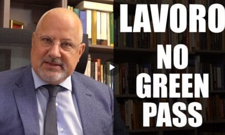 LAVORO: NO Green Pass!
