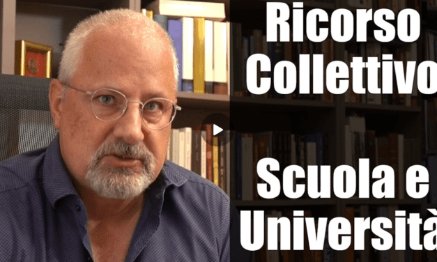 Ricorso Collettivo contro il Green-Pass a Scuola e nelle Università