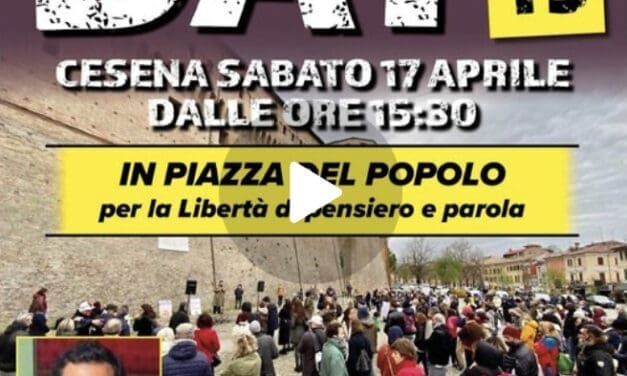 Intervento a Cesena del 17 aprile 2021