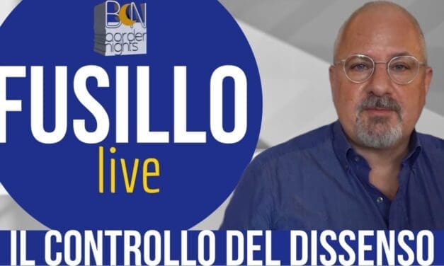 BORDER NIGHTS – IL CONTROLLO DEL DISSENSO – FUSILLO live – Puntata 40 (11-05-2023)