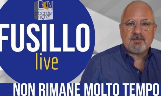 BORDER NIGHTS – NON RIMANE MOLTO TEMPO – FUSILLO live – Puntata 60 (04-10-2023)