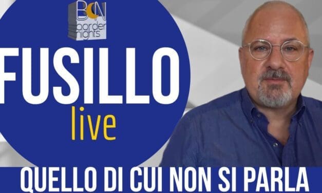 BORDER NIGHTS – QUELLO DI CUI NON SI PARLA – FUSILLO live – Puntata 73 (03-01-2024)