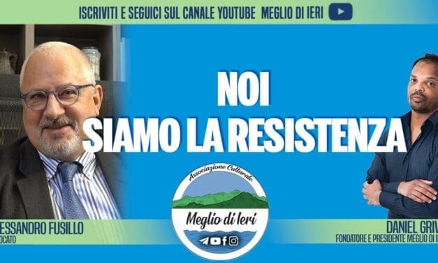 NOI SIAMO LA RESISTENZA