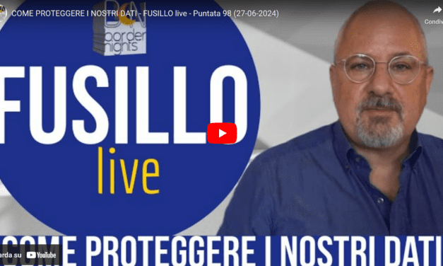 COME PROTEGGERE I NOSTRI DATI